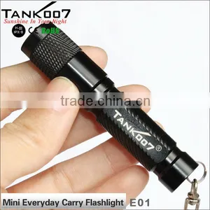 Led Flashlight Keychain Aluminium Flashlight Led Flashlight Keychain With Moq 1000pcs TANK007 E01 thumbnail-1