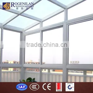 ROGENILAN All Kinds Customized Double Insulated Glass Glass Soundproof Frosted Sliding Glass Room Dividers thumbnail-3
