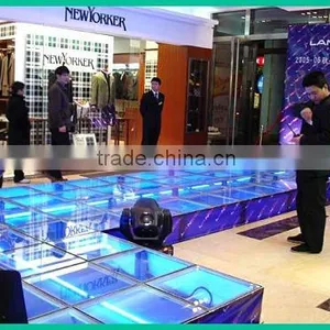 Exhibition Aluminium Lighting Stage Truss,aluminium Stage Truss,trade Show Aluminium Stage With Glass Plywood Platform thumbnail-1