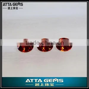 Price per Carat Sapphire-6x8 #55 Color Orange Corundum thumbnail-1
