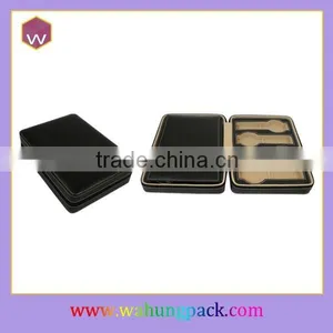 Custom Black Color Mens Leather Watch Box (WH-1740JL) thumbnail-1
