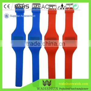 Factory Wholesale Colourful Kids Plastic & Silicone Light up Digital Watches thumbnail-1