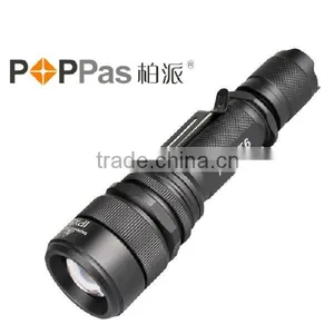 Super Brightest Zoom C-REE XM-L T6 Rechargeable Flashlight thumbnail-1