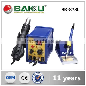 BAKU Trending Hot Products 2016 Intelligent System Bga Hot Air Double Digital Smd Rework Station BK-878L thumbnail-1