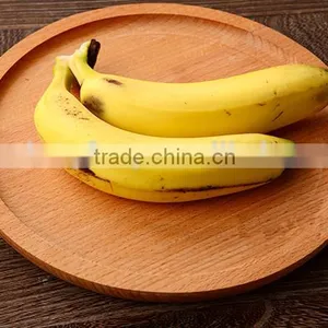 Round Wooden Eco-friendly Fruit Tray, Kids Dinner Plate ,Western Food Storage Tray thumbnail-1
