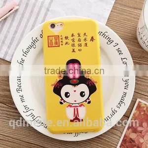 High Quality Silicone Phone Case/cute Cartoon Phone Case for Iphone 6 6s thumbnail-1
