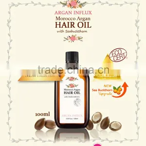 [ARGAN INFLUX] Morocco Argan Hair Oil (with Seabuckthorn) (100ml) thumbnail-1