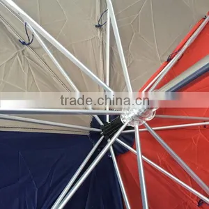 High End Fabric Pongee Automatic Open 2 Fold Umbrella thumbnail-5
