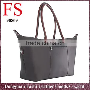 Women's Fashional 2016 Big Nylon/leather Travel Bags at Low Price thumbnail-4
