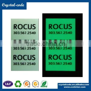 Multicolor Attractive Design Fluorescent Glow in the Dark Sticker thumbnail-5