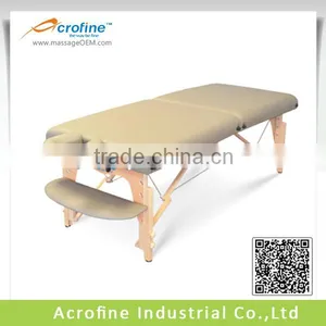 Wooden Massage Bed for Beauty Fancy Soft Leather Massage Bed thumbnail-3