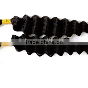 2015 Hot Sale 22''(55cm) Yaki Bulk Hair Extension/top Quality thumbnail-6