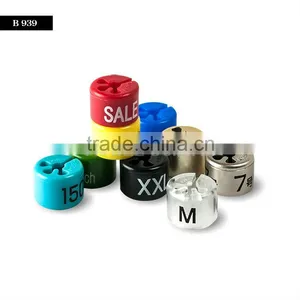 Japanese Beautiful Finished Plastic Size Markers for Apparel Shop Hanger B939-amah Made In Japan Product thumbnail-2