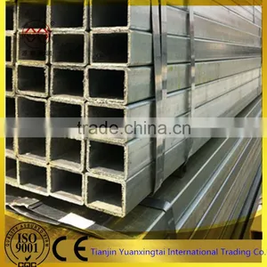 Best Price Galvanised Pipe /GI Rectangular Section Tube/Galvanised RHS Pipes Made in China thumbnail-3