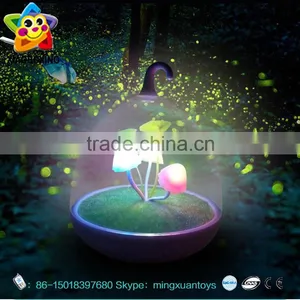 Spot Supply Colorful LED USB Rechargeable Sensor Lamp Mushroom Night Light thumbnail-1