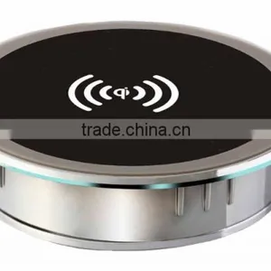 Wireless Charging Pad Ultra Slim Sleep-friendly qi Wireless Charger qi Wireless Charging Pad for Samsung Galaxy S7 thumbnail-5