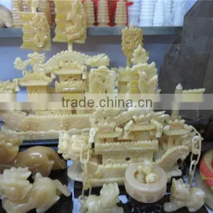 Eye-catching Hot Sale High Quality Chinese Yellow Jade Kylin thumbnail-5