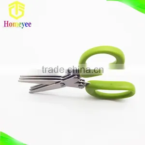 2016 Herb Scissors 3 Baldes Scissors for Paper Cutting and Chop Herbs Fast thumbnail-1