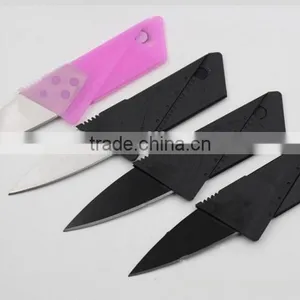 OEM Plastic and Stainless Steel Handle Material and Multi Knife Type Survival Card Tools thumbnail-1