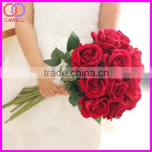 Romantic Pink Artificial Wild Flower Rose for Wedding thumbnail-1