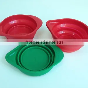 Space Saving FDA Standard Collapsible Silicone Measuring Cup Set thumbnail-4