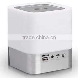 Led Lamp With Bluetooth Speaker With Alarm Clock thumbnail-6