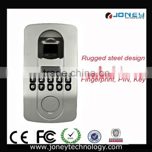 All-in-one Fingerprint Lock With Biometric Technology Open by Fingerprint, PIN or Key Verification thumbnail-1