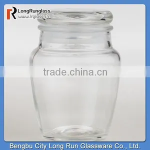 LongRun 5oz Apothecary Spice Glass Jars With Lids Special Shape Glass Holder thumbnail-1