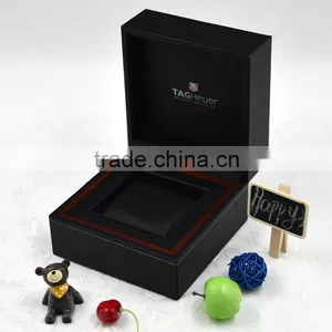 Expensive Leather Box, Luxury Pu Watch Box, Black Pu Watch Box thumbnail-2