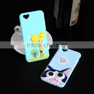 Lovely Cartoon Universal 3D TPU Silicone Phone Case For IPhone 6 6S thumbnail-5