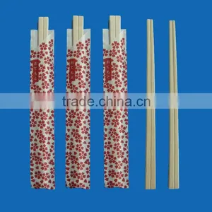 Disposable Birch Chopsticks With Paper Wrapped thumbnail-2