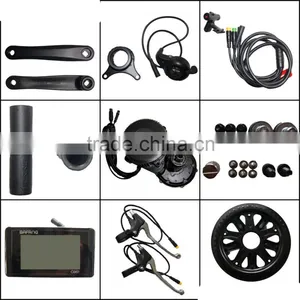 36V 350W Bafang 8fun Central Mid Drive Motor Ebike Kits thumbnail-1