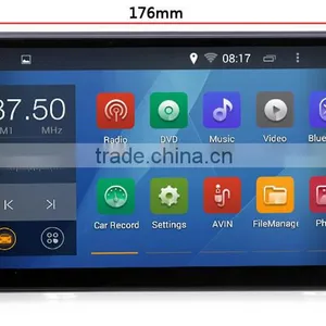 Android 4.4.4 Stereo Unversal Car GPS of 2 DIN 101mm*176mm 7 Inch Navi Radio Headunit Navi Free Map 1024*600 Screen 1.6G CPU thumbnail-5
