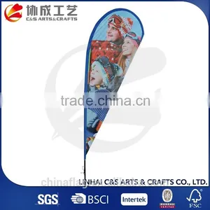 Eco-Friendly Promotional Custom Printing Table Beach Flag thumbnail-3