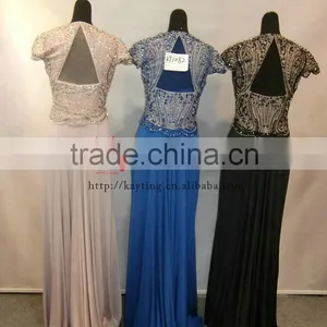 Elegant Short Sleeve V-neck Fashion Women Dress New Fashion Dresses 2014 thumbnail-5