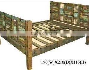 RECYCLE WOOD BED thumbnail-1