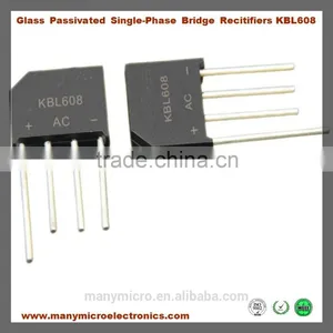 6.0A Glass Passivated Single Phase Bridge Recitifiers KBL608 thumbnail-2