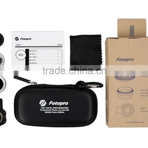 Fotopro Macro Lens Super Wide View Lens Plus Circle Polarizer (CPL Reflection-Reduction Lens) Lens Kits 3 in 1 and Universal Cli thumbnail-1