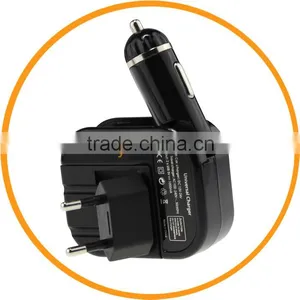 All in 1 Car Charger USB Wall Travel Charger Adapter for Smartphone Tablet PC From Dailyetech thumbnail-1