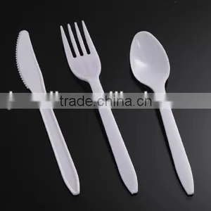PS Disposable Plastic Cutlery Set Knife Fork Spoon thumbnail-1