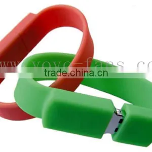 Silicon Bracelet With USB Drive thumbnail-1