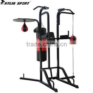 Four Station Boxing Stand With Speed Bag thumbnail-1