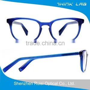Fashion Glasses Blue Optical Frames With Women thumbnail-2