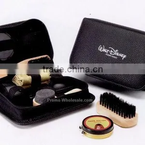 Pu Case Deluxe Shoe Shine Kit,8-in-one thumbnail-1