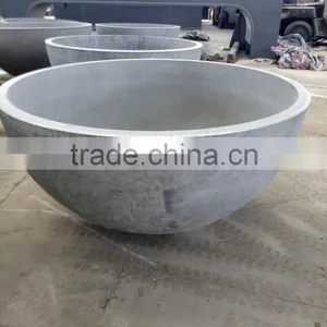 Steel Half Sphere Hemispherical Head Decorative End Cap thumbnail-3