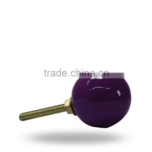 Acrylic Round Purple New Knobs thumbnail-2