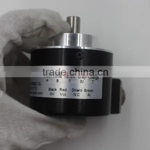 ISC5810 5 24VDC 2000ppr 58 mm 10mm CNC System Machine Solid Shaft Encoder Optical Price Incremental Rotary Encoder thumbnail-5