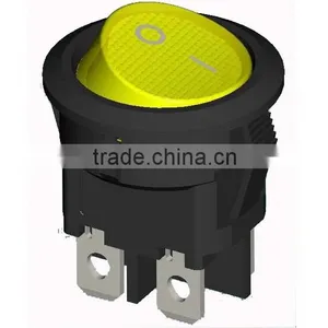 45 Degree Terminls Round Switches Black Color thumbnail-3