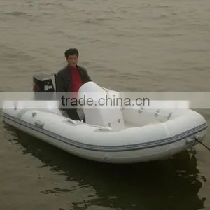 CE Certificate Center Console Cabin Hypalon China Rib Boat thumbnail-4