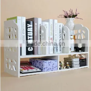 Decorative Corner Carved Pure White Storage Shelf thumbnail-1
